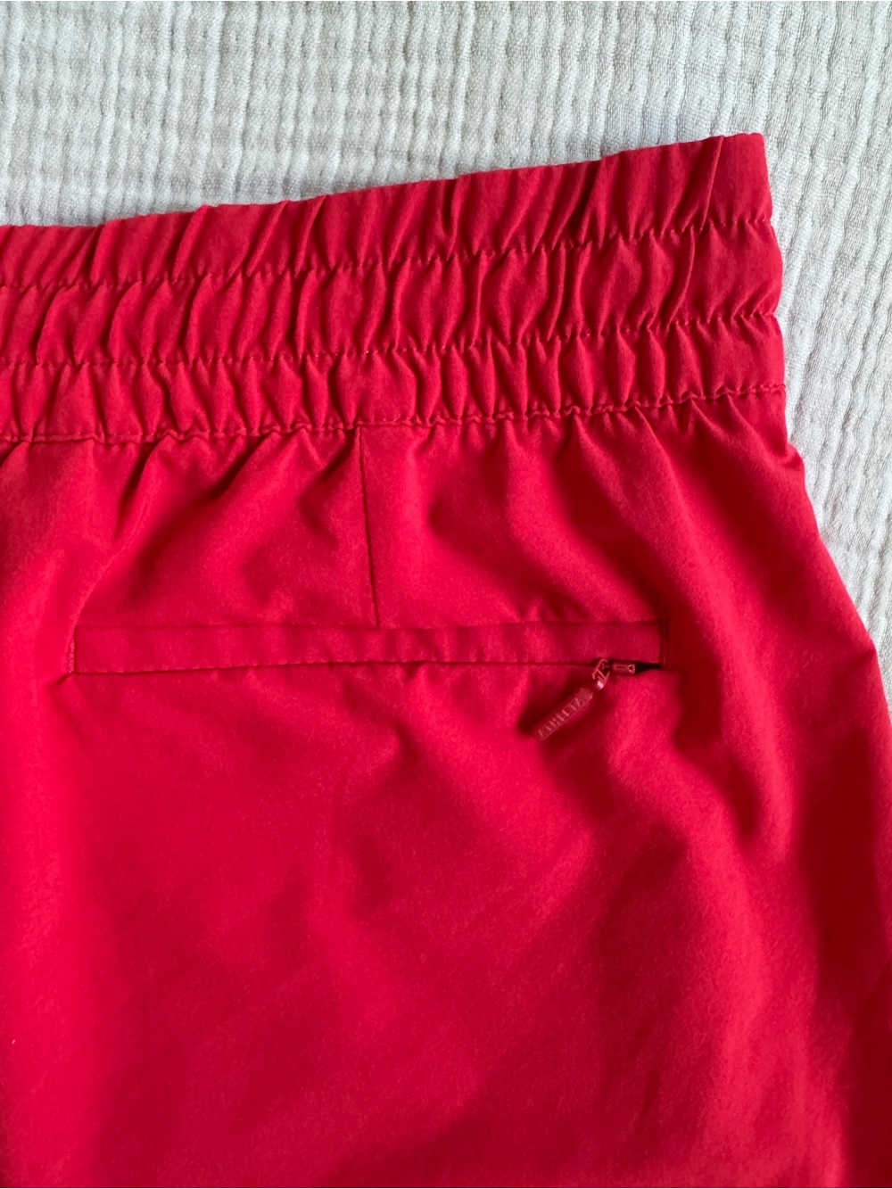 Athleta Mid Rise Running Shorts - Picture 3 of 5